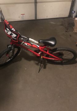 Kids bike bought it for 80$ for my stepson but he doesn’t want it and doesn’t know how to ride only used it once and never again touched it I gave it