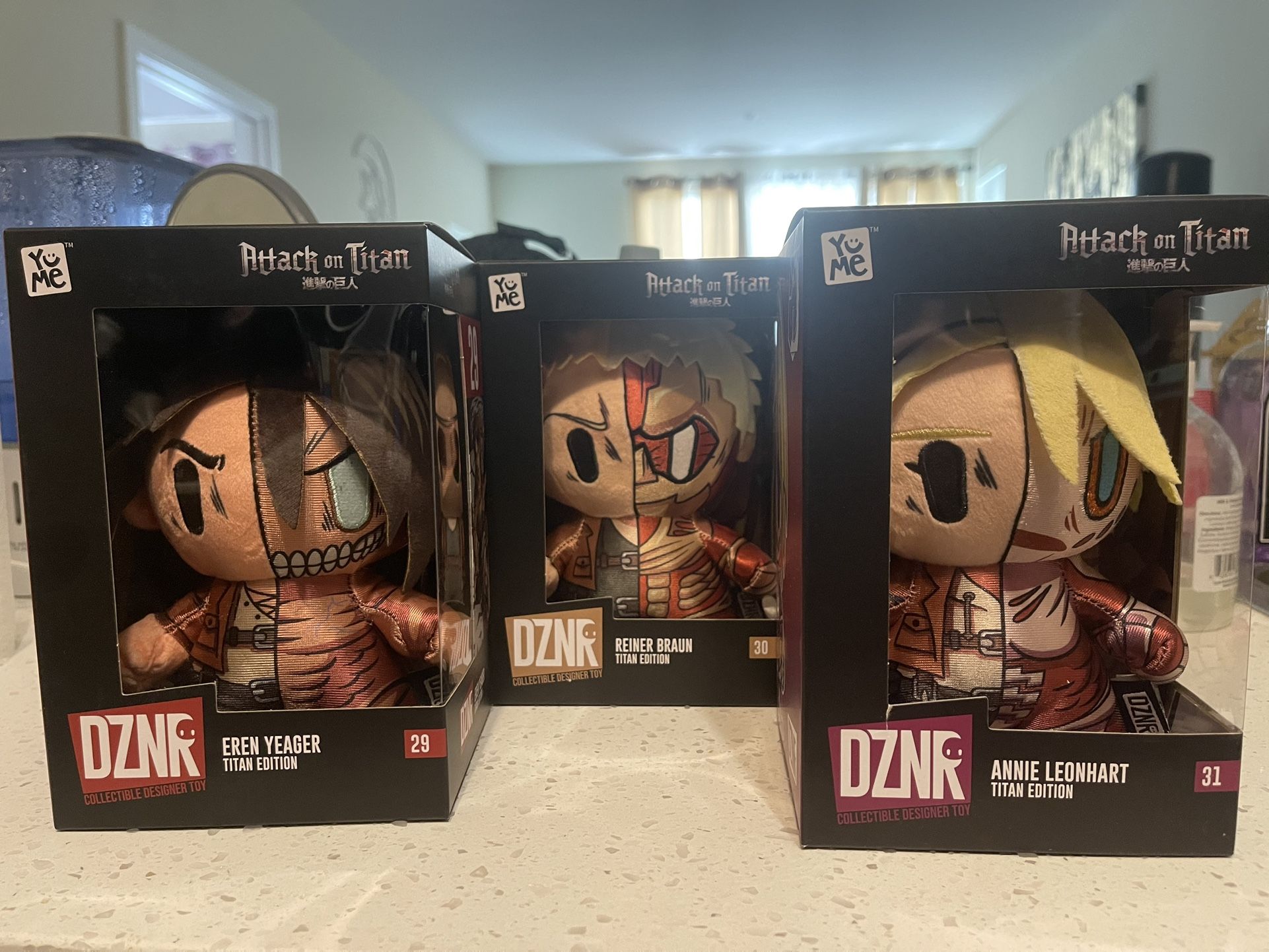 Attack On Titan Plushies