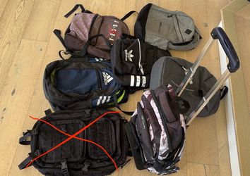 Backpacks available