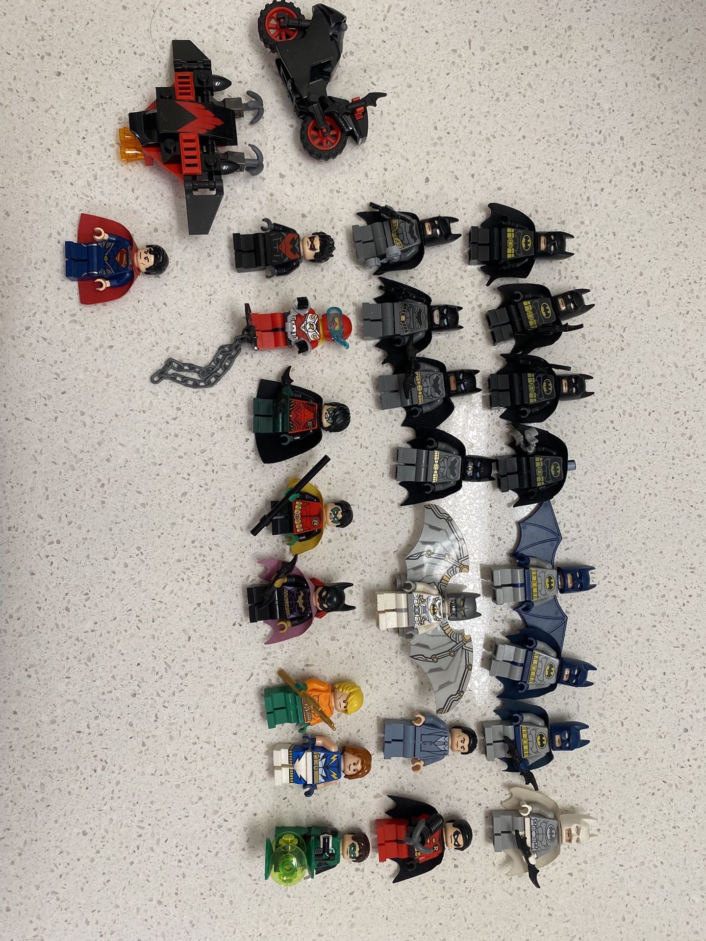 DC legos From 2012 All Discontinued