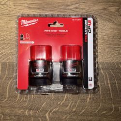 M12 12-Volt 1.5 Ah Lithium-Ion Compact Battery Pack (2-Pack)