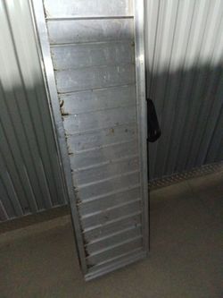 Aluminum Loading Ramp