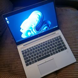 Slim Metal HP EliteBook Pro Grade Laptop Intel Core i5-8350u 16 GB RAM 256 GB SSD 1080P LCD Webcam USB C Thunderbolt Port Wi-Fi & BT Wireless Win 11