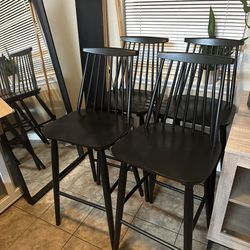 Bar Stools (Threshold Harwich High Back Windsor Barstool)