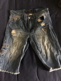 Boys guess jeans shorts