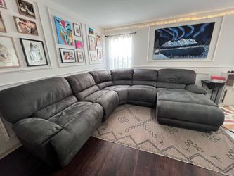 Gray Sectional Sofa