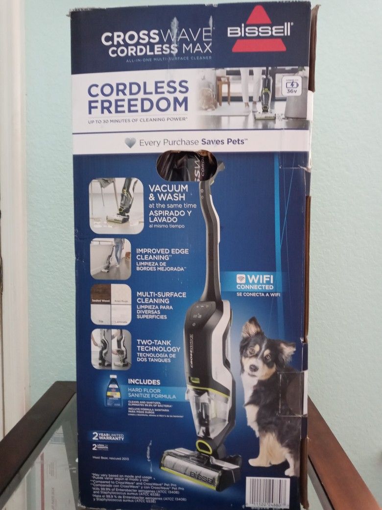 Bissell Crosswave Cordless Max Vacuum
