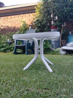 Vintage patio table
