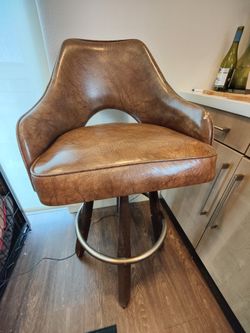 Vintage Mid century kitchen Stool