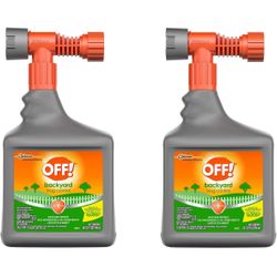 Lot of 2: OFF! Bug Control Yard Pretreat, 32 OZ (Pack - 2)