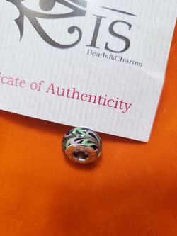Authentic Iris brand charm bead