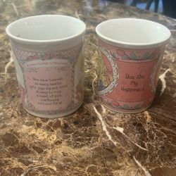 Precious moment, coffee mugs