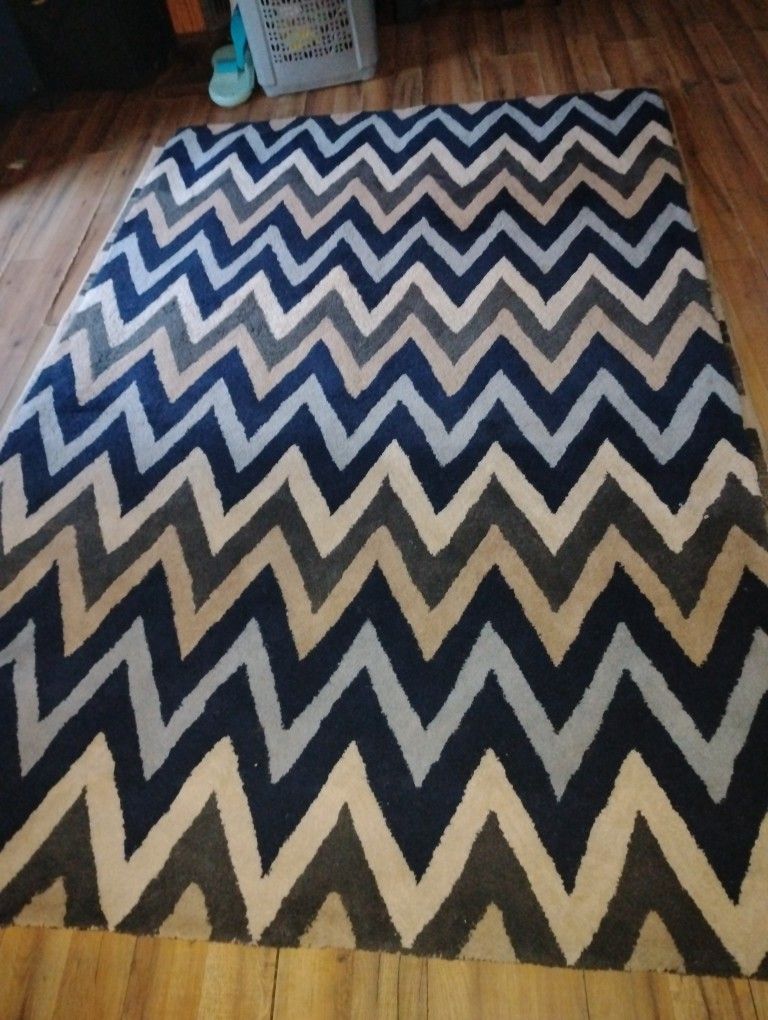 Hand Woven Rug Made In India 