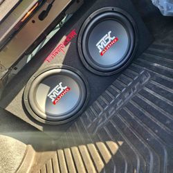 2 12inch Mtx Subs 