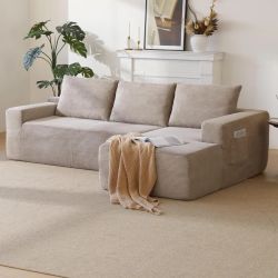 L-shape Sectional Sofá 