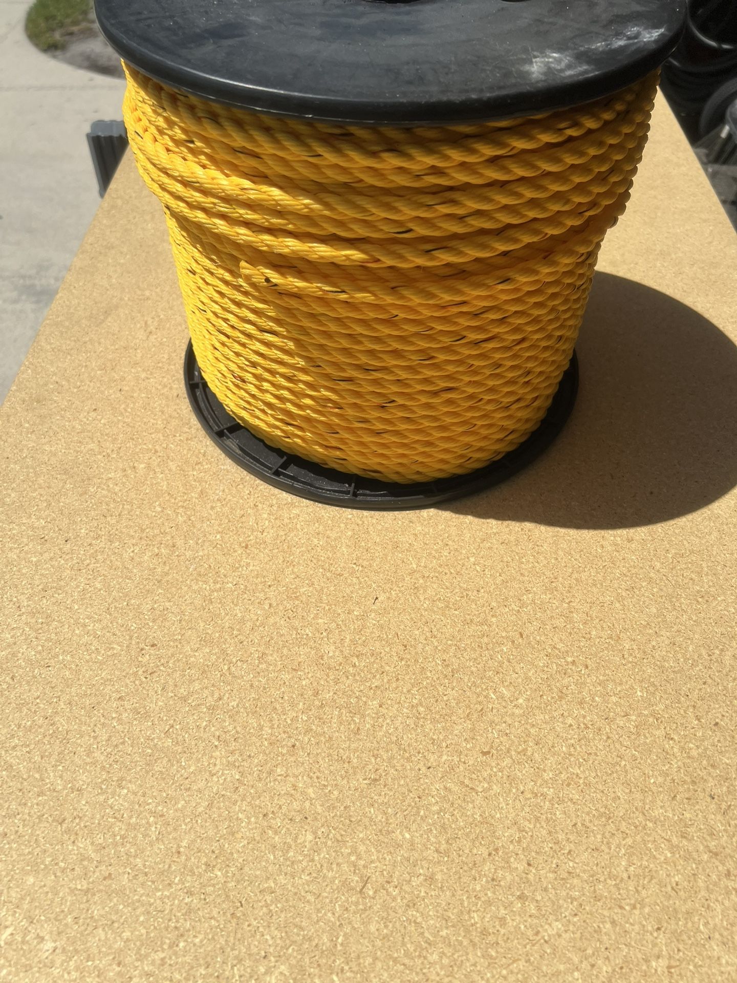 550’ Spool 3/8 3 Strand Poly propylene Line