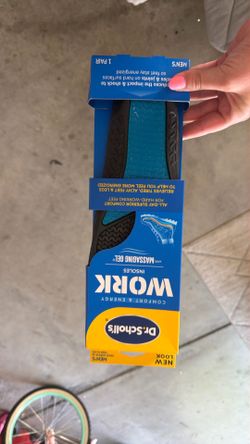 Men’s work boot inserts size 8-14