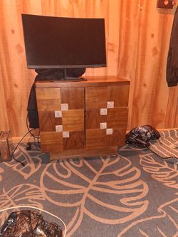 Vintage Dresser All Wood 