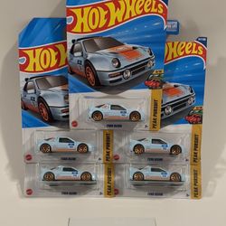 Hot Wheels Ford Rs200 Gulf