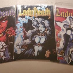 Lady Death Hell on Earth Chaos comics