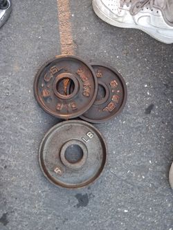 3. 5 lb. Wight plates