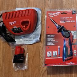 New Milwaukee M12 Cordless Soldering Iron Kit $130 Firm Pickup Only 