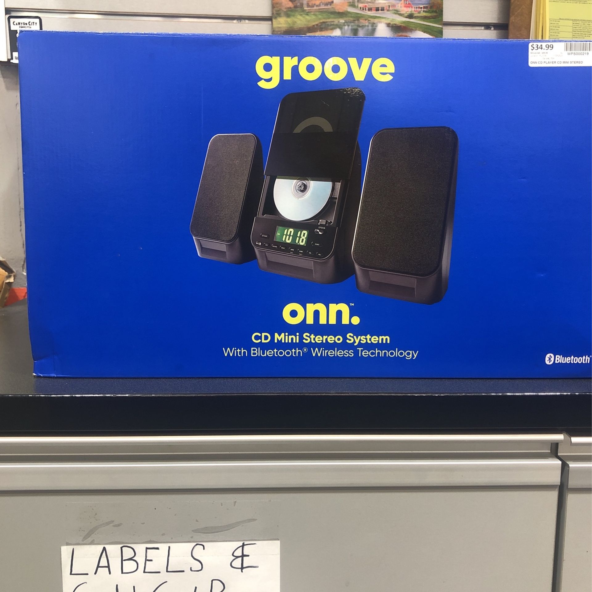 ONN. Cd Mini Stereo System $34.99