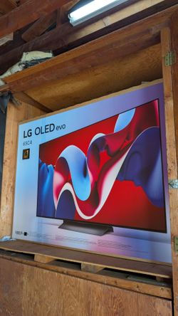 LG C4 TV 65" In Box
