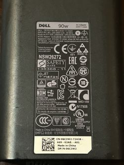 Dell 90W Power Adapter