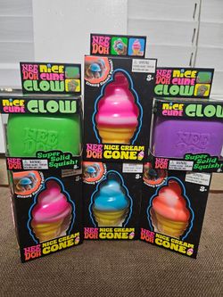 Needoh Nice cream cones and nice cube glow