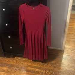 Red dress