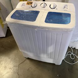 Brand New Portable Compact Twin Tub Washing Machine 