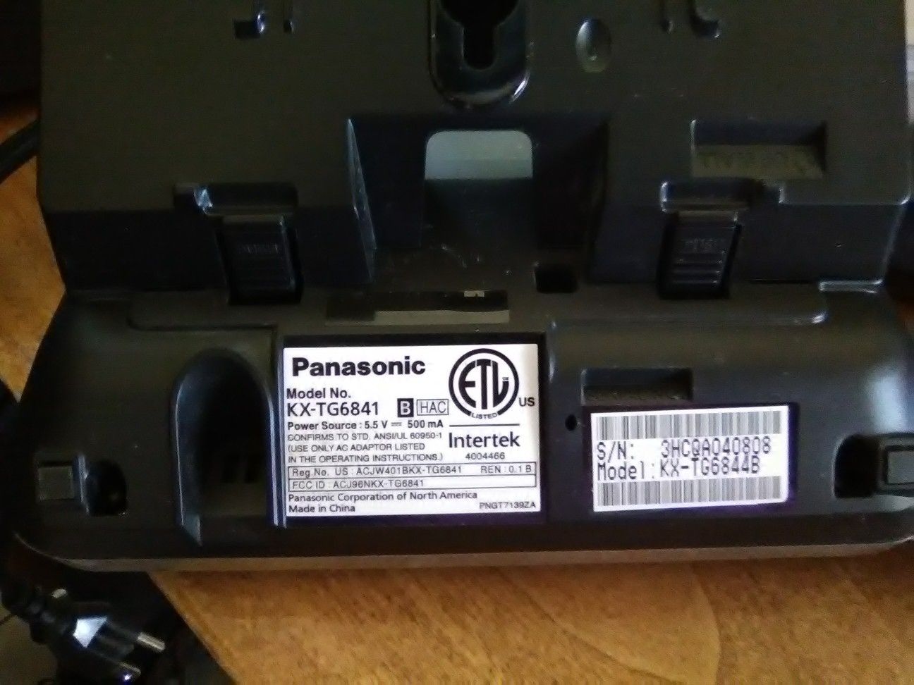 Telephones and fax machine are in good condition