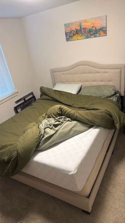 Queen Bed + Frame