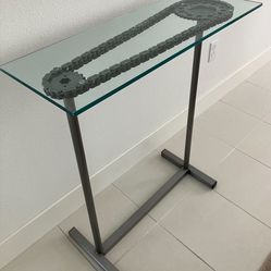 Glass Gear Table