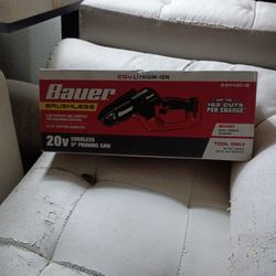Bauer Brushless 20 Volt Lithium Pruning Saw
