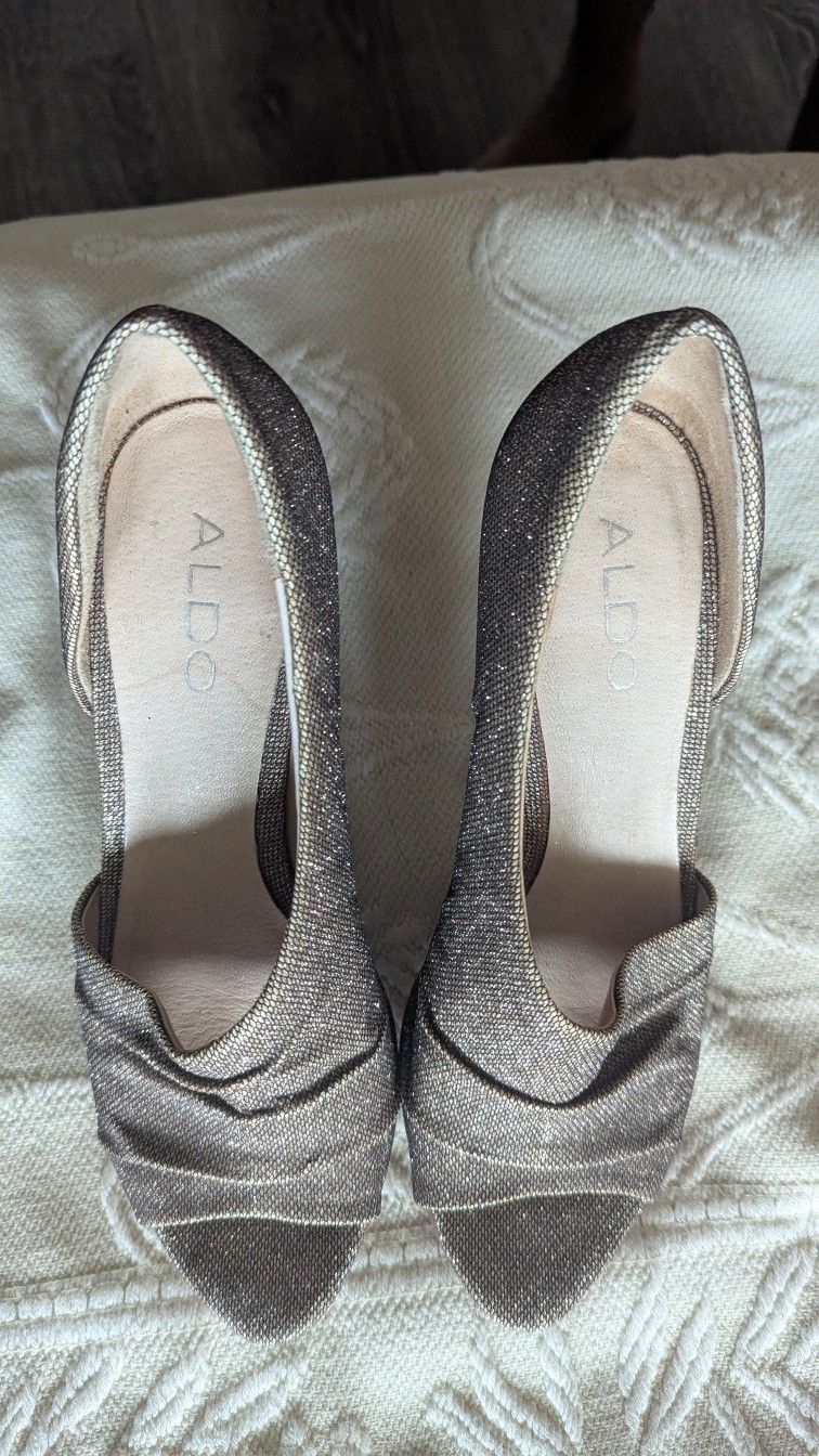 Aldo Sparkly JLO Style Heels -7.5