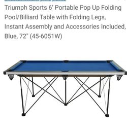 Portable Pool Table