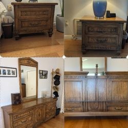 Solid Wood Bedroom Set