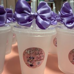 Minnie Personalized Cups