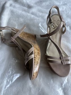 Nude Wedges Heels