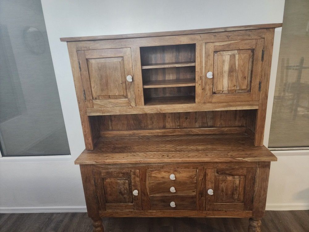 Table And Hutch. Well Made.