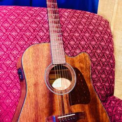 Ibanez Artwood Dreadnought Acoustic/Electric Guitar - $290