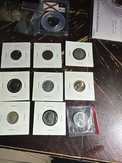 Lots Of Different Coins