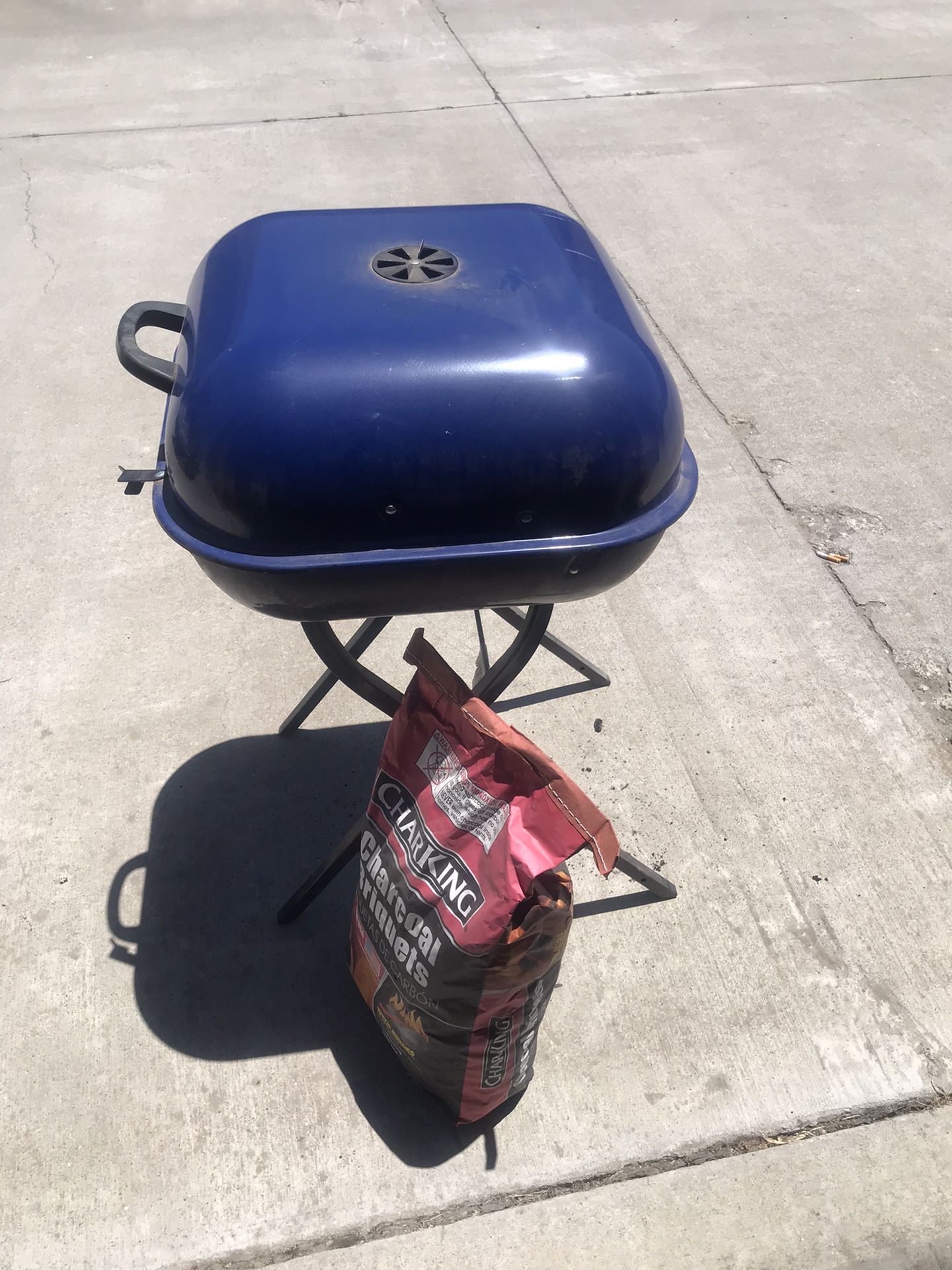Charcoal Barbecue Grill & Charcoal
