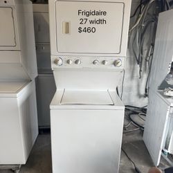 Frigidaire Stackable Washer Dryer 