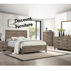 Queen Size 5 Pc Bedroom Set