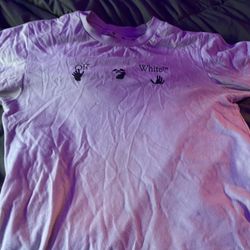 off white tee
