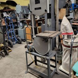 Rockwell 14" Band Saw Wood Cutting Bandsaw With 6" Riser Block