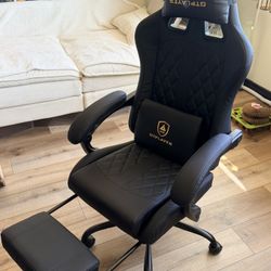 GTPLAYER Ergonomic Gaming Chair – Black